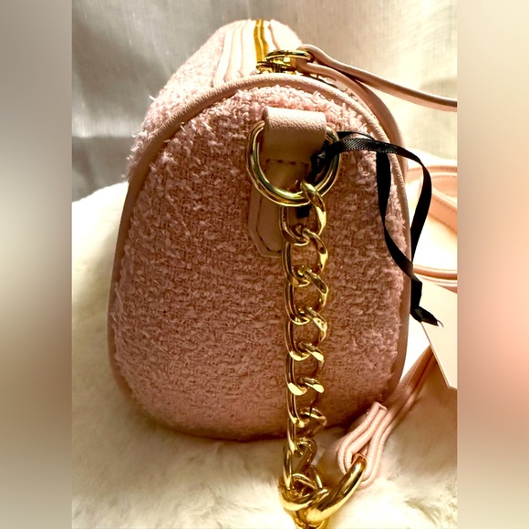 NEW Juicy Couture Blush Pink Roll Crossbody Bag - Picture 4 of 10